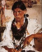 Nikolay Fechin Indian Boy painting